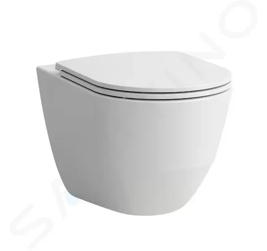 Laufen - Pro Závesné WC Comfort, Rimless, s LCC, biela H8219624000001