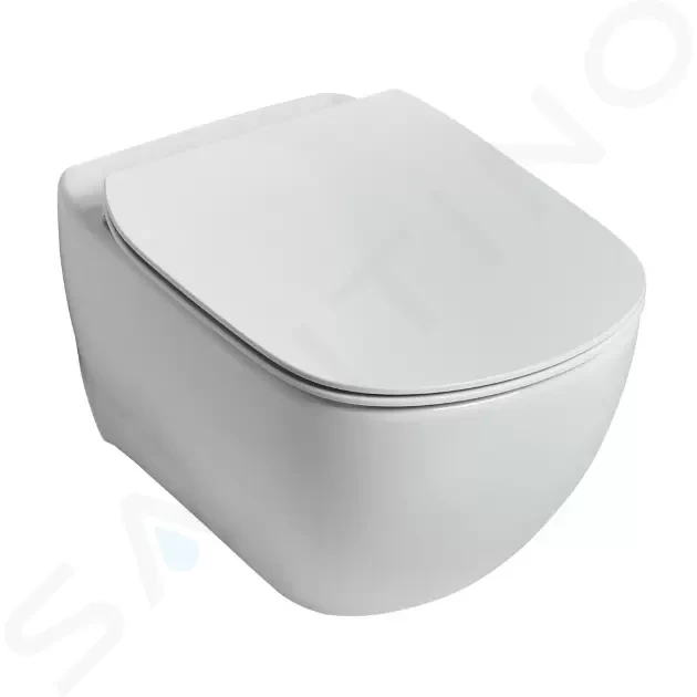 E-shop IDEAL STANDARD - Tesi Závesné WC s doskou, AquaBlade, biela T354701