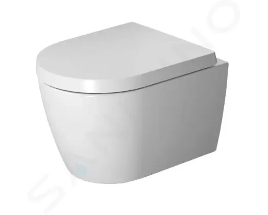 DURAVIT - ME by Starck Závesné WC Compact, Rimless, biela/matná biela 2530092600