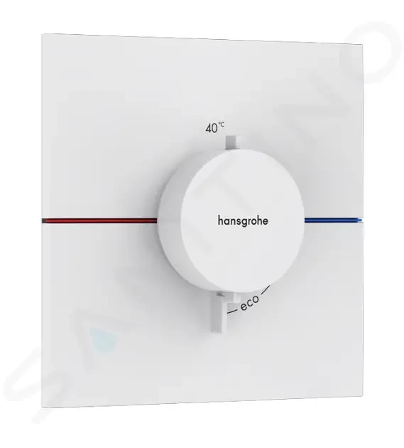 HANSGROHE - ShowerSelect Comfort Termostatická batéria pod omietku, matná biela 15574700