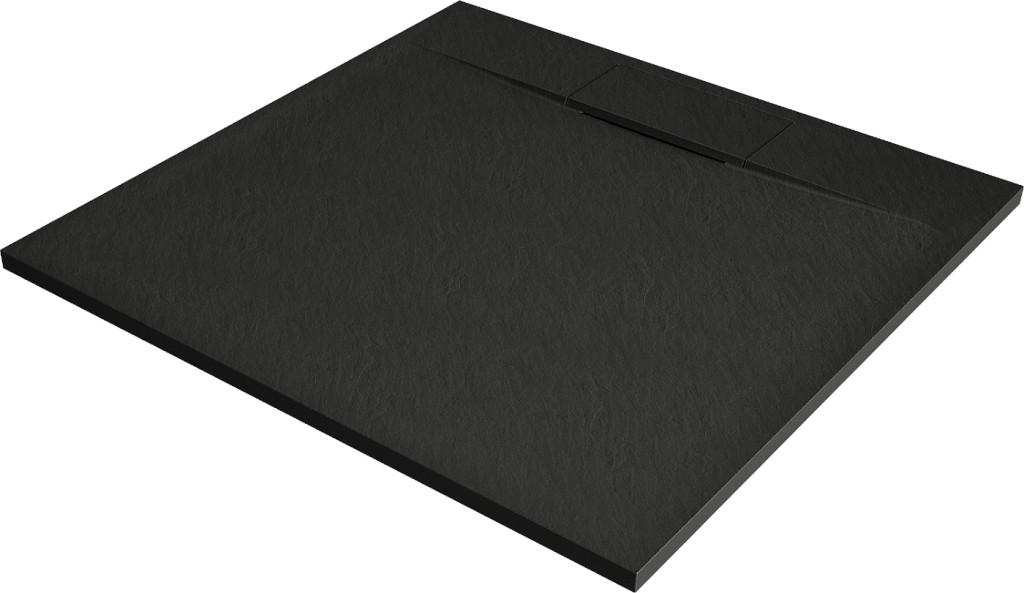 MEXEN - Otto štvorcová sprchová vanička SMC 70 x 70, čierna 4N707070