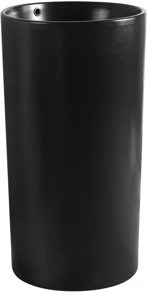 MEXEN - Nerda voľne stojace umývadlo 46 x 44 cm, čierny mat 26084670