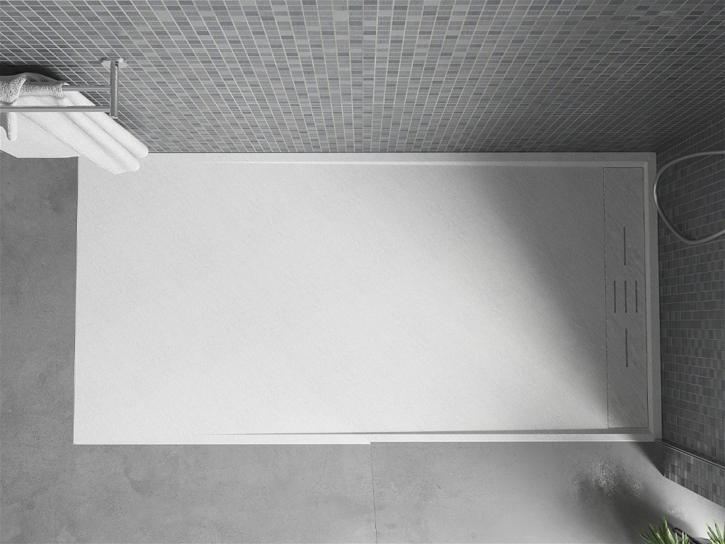 MEXEN - Amon obdĺžniková sprchová vanička SMC 170 x 90 cm, biela 4F109017