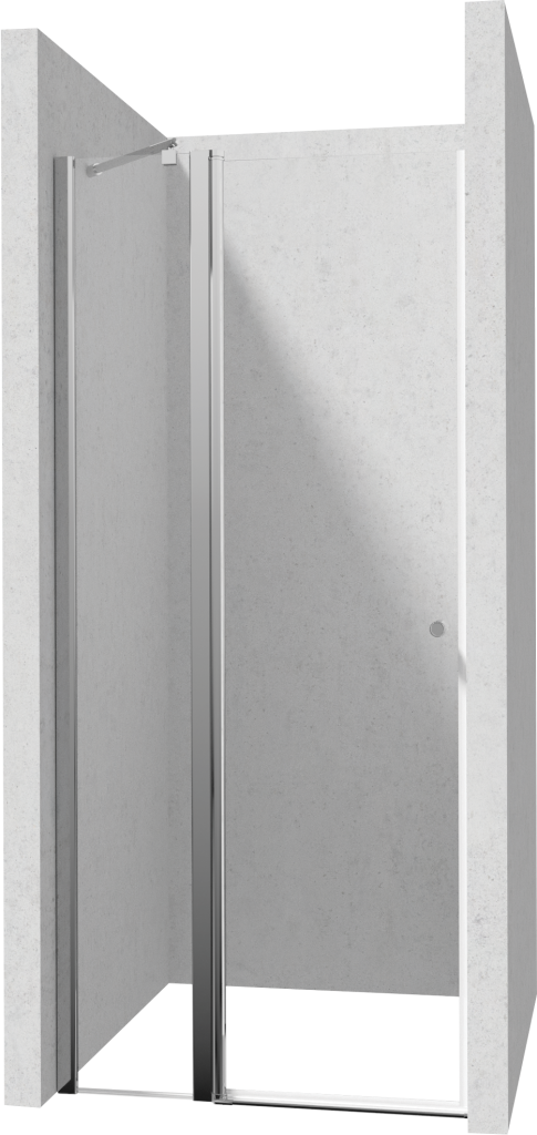DEANTE/S - Sprchové dvere výklopné so stenovým profilom 90 KTSU041P+KTS_000X KERRIA/0012