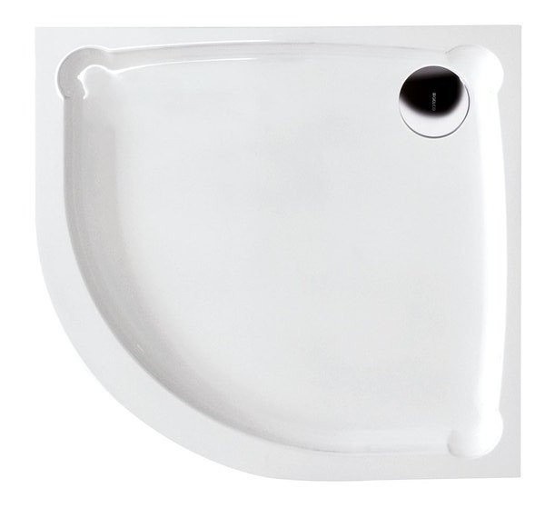 GELCO - HERA sprchová vanička z liateho mramoru, štvrťkruh, 90 x 90 x 7,5 cm, R550 GH559
