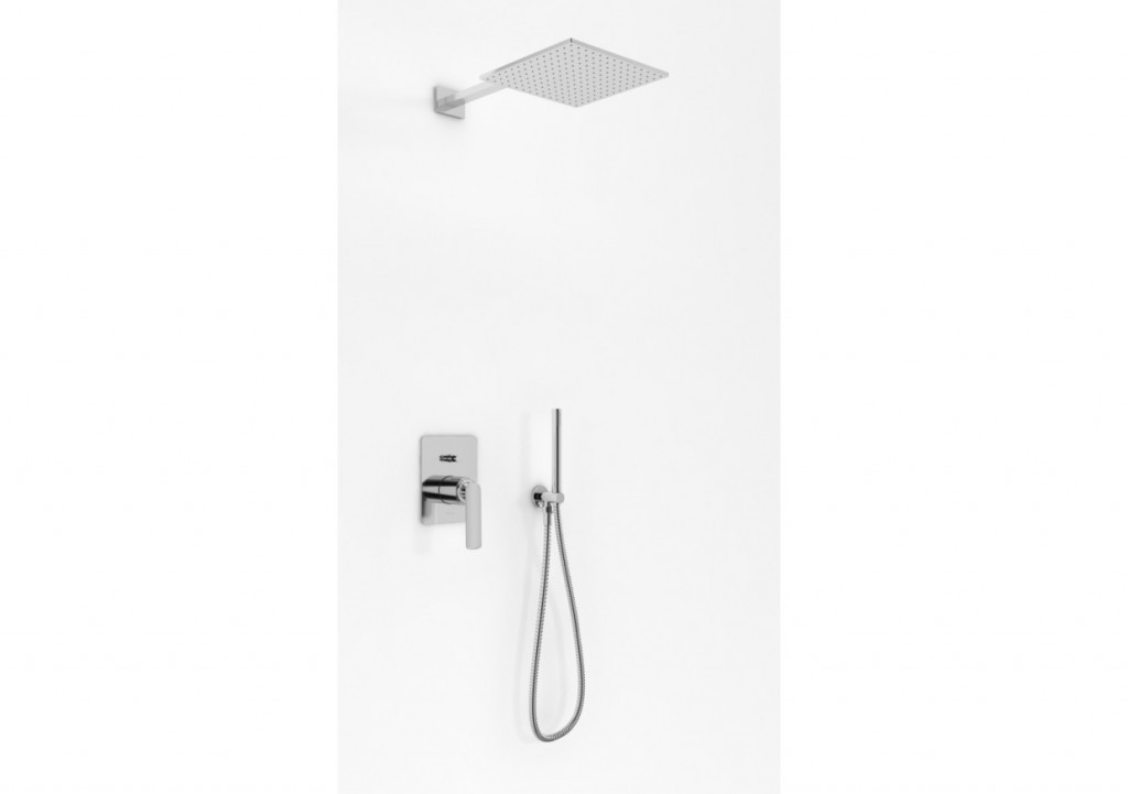 KOHLMAN KOHLMAN  - sprchový set s 20 cm dažďovou sprchou, vyústením a ručnou sprchou QW210EQ20