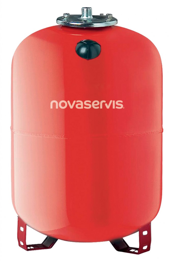 NOVASERVIS - Expanzná nádoba pre vykurovacie systémy, stojaca, objem 50l TS50S