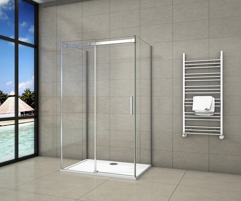 H K - Trostenný sprchovací kút HARMONY U3 70x140x70cm L/P varianta vrátane sprchovej vaničky z liateho mramoru SE-HARMONYU314070/THOR-14070