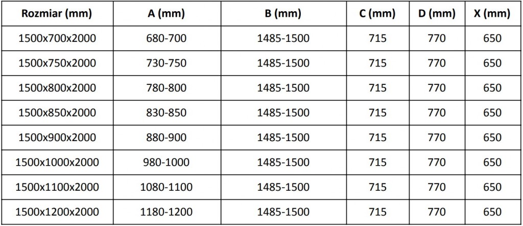 MEXEN/S - Velár sprchovací kút, posuvné dvere 150 x 75 cm, dekor, biela 871-150-075-31-20