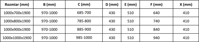 MEXEN/S - Apia Sprchovací kút 100x70, transparent, čierna + vanička so sifónom 840-100-070-70-00-4010B