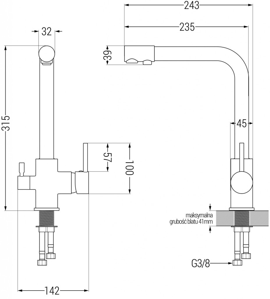 MEXEN/S MEXEN/S - Leo granitový drez s odkvapkávačom vrátane batérie Duero, čierna/strieborná metalík 6501-73-671600-00