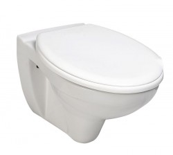 AQUALINE - TAURUS závesná WC misa, 36x54,5cm, biela (LC1582)