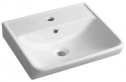 Bruckner - NEON keramické umývadlo 50x41,5cm, biela (201.131.0)