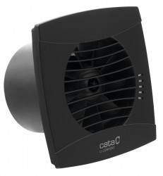 CATA - UC-10 kúpeľňový ventilátor axiálny, 8W, potrubie 100, čierna (01256000)