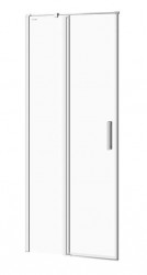 CERSANIT - Kyvné dvere s pevným poľom MODUO 80x195, ľavé, číre sklo (S162-003)