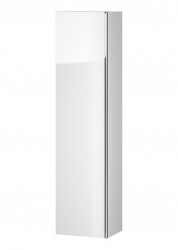 CERSANIT - Nábytkový stĺpik VIRGO biely s chrómovou úchytkou (S522-032)