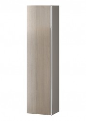 CERSANIT - Nábytkový stĺpik VIRGO šedý dub s chrómovou úchytkou (S522-034)