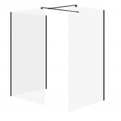 CERSANIT - SET B811 WALK-IN MILLE ČIERNA 90X90X90X200 VIR (S601-198)