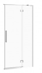 CERSANIT - Sprchové dvere s pántami CREA 100x200, pravé, číre sklo (S159-002)