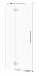 CERSANIT - Sprchové dvere s pántami CREA 90x200, ľavé, číre sklo (S159-005)