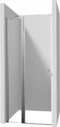 DEANTE - Kerria Plus chróm sprchové dvere bez stenového profilu, 80 cm - výklopné (KTSU042P)