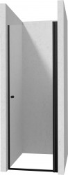 DEANTE - Kerria Plus nero Sprchové dvere bez stenového profilu, 70 cm (KTSWN47P)