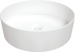 DEANTE - Okrúhle biele keramické umývadlo na dosku (CGR_6U4S)