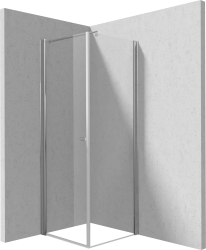 DEANTE/S - Sprchovací kút krídlovej dvere 90 pevná stena 40 KTSW041P+KTS_084P (KERRIA/0386)