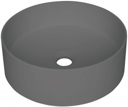 DEANTE - Silia antracit metalic - Granitové umývadlo, na dosku (CQS_TU4S)