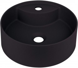 DEANTE - Silia - Granitové umývadlo čierna (CQS_NU4B)