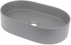 DEANTE - Silia metallic grey Granit umývadlo, oval (CQS_SU6S)