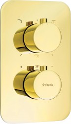 DEANTE - Therm zlato - Vonkajší prvok, pre termostatický BOX (BXY_ZEBT)