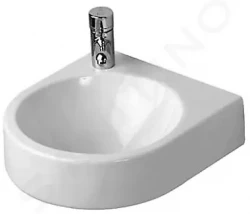 DURAVIT - Architec Umývadielko bez prepadu, 360 mm x 380 mm, biele – bezotvorové umývadielko (0766350000)