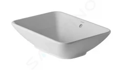 DURAVIT - Bacino Umývadlo na dosku, 550x420 mm, s prepadom, biela (0334520000)