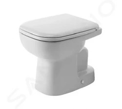 DURAVIT - D-Code Stojace WC, spodný odpad, s HygieneGlaze, alpská biela (21100120002)