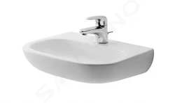 DURAVIT - D-Code Umývadielko 450x360 mm, s 1 otvorom na batériu, alpská biela (07074500002)