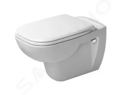 DURAVIT - D-Code Závesné WC, Rimless, biela (25700900002)