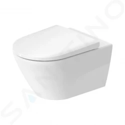 DURAVIT - D-Neo Závesné WC, Rimless, biela (2577090000)