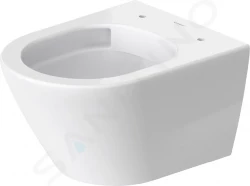 DURAVIT - D-Neo Závesné WC, Rimless, biela (2588090000)