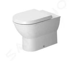 DURAVIT - Darling New Stojace WC, zadný odpad, s HygieneGlaze, biela (2139092000)