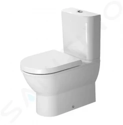 DURAVIT - Darling New Stojacia kombinačná misa, 370 mm x 400 mm x 630 mm, biely – misa, s WonderGliss (21380900001)