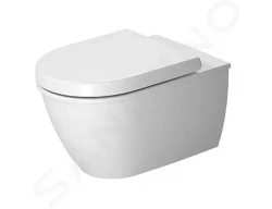 DURAVIT - Darling New Závesné WC, Rimless, s HygieneGlaze, alpská biela (2557092000)