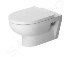 DURAVIT - DuraStyle Basic Závesné WC, sedadlo SoftClose, Rimless, alpská biela (45620900A1)