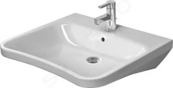 DURAVIT - DuraStyle Umývadlo, 650 mm x 570 mm, s prepadom, biele (2329650000)