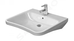 DURAVIT - DuraStyle Umývadlo 650x570 mm, s 1 otvorom na batériu, s WonderGliss, alpská biela (23296500001)