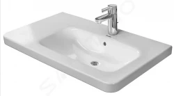 DURAVIT - DuraStyle Umývadlo 800x480 mm, s 1 otvorom na batériu, s WonderGliss, biela (23268000001)