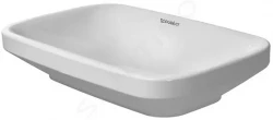 DURAVIT - DuraStyle Umývadlo na dosku, 600x380 mm, bez prepadu, biela (0349600000)