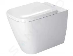DURAVIT - Happy D.2 Stojace WC, zadný odpad, s HygieneGlaze, biela (2159092000)