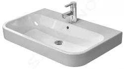 DURAVIT - Happy D.2 Umývadlo 1000x505 mm, s 1 otvorom na batériu, s WonderGliss, biela (23181000271)