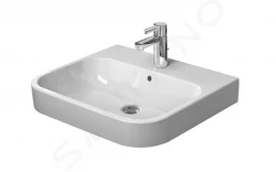 DURAVIT - Happy D.2 Umývadlo 600x505 mm, s 1 otvorom na batériu, alpská biela (2318600000)